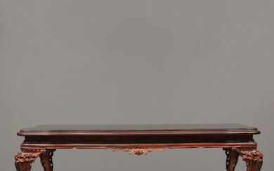 A 20th century rococo style table, Central Europe.