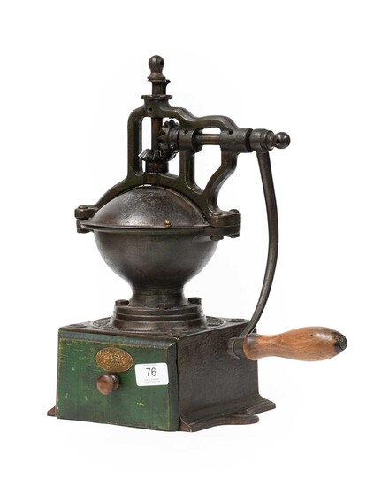 A French cast iron Peugeot coffee grinder