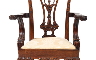 A George II Style Mahogany Child's Chair