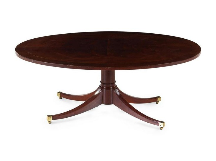A George III Style Mahogany Low Table