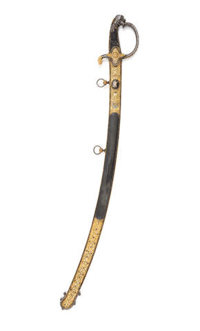 A Historically Important and very fine Imperial Sabre De Luxe Belonging To King Joseph Napoleon, Sovereign Of The Kingdom Of Naples, Engraved Manuf. Royale De Naples, Circa 1806-08, captured after the Battle of Vitoria