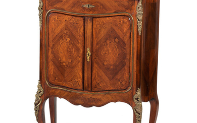 A Louis XVI Style Inlaid Cabinet