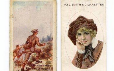 A collection of cigarette cards in an album, the majority odds or part-sets, including 1 Hills '