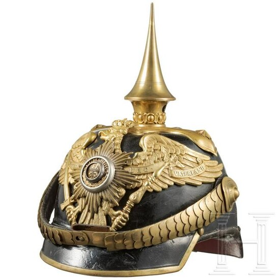 A helmet for officers of the 1st Guard Dragoon Regiment