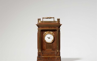 A small bracket clock from the Parisian workshop of David Roentgen
