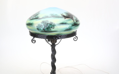 A table lamp, Strindberg model, 20th century.