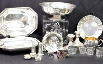 ASSEMBLED STERLING SILVER ITEMS