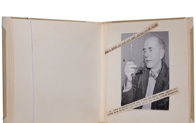 Albert Speer - a private photo album with 23 photos as a farewell gift on his release from Allied