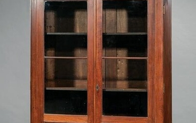 American Late Classical Mahogany Bookcase
