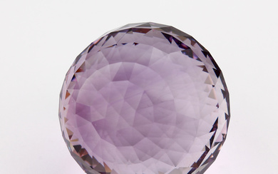 Amethyst sphere , bevelled, finest quality and colour, approx. 68.5...