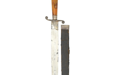 An English Silver-Mounted Dagger The Hilt Circa 1700, London Britannia...