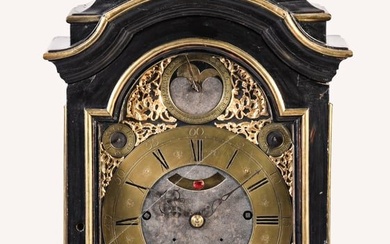 An English bracket clock of the late 18th century