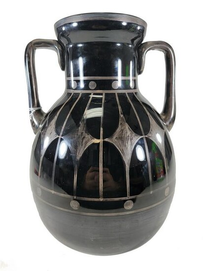 Art Deco French glass vase
