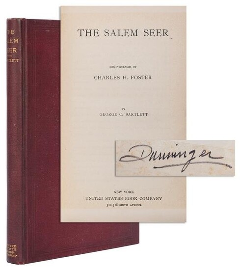 BARTLETT, George. The Salem Seer. New York: United