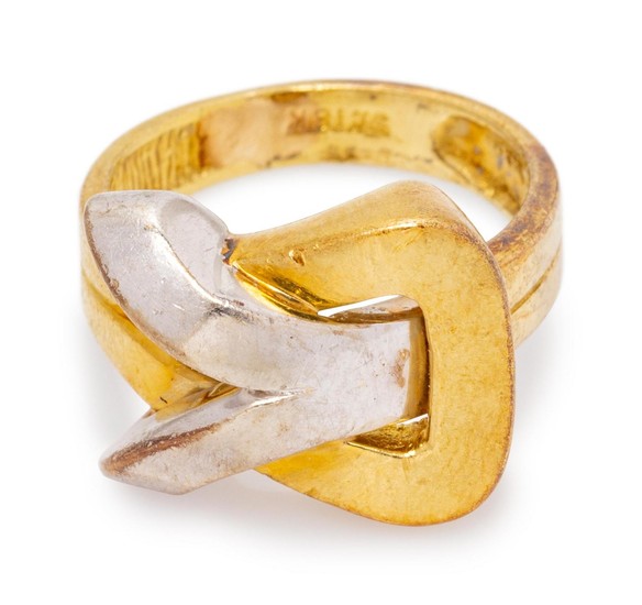 BICOLOR GOLD RING