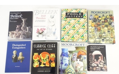 Books: A quantity of ceramics reference books to include The...