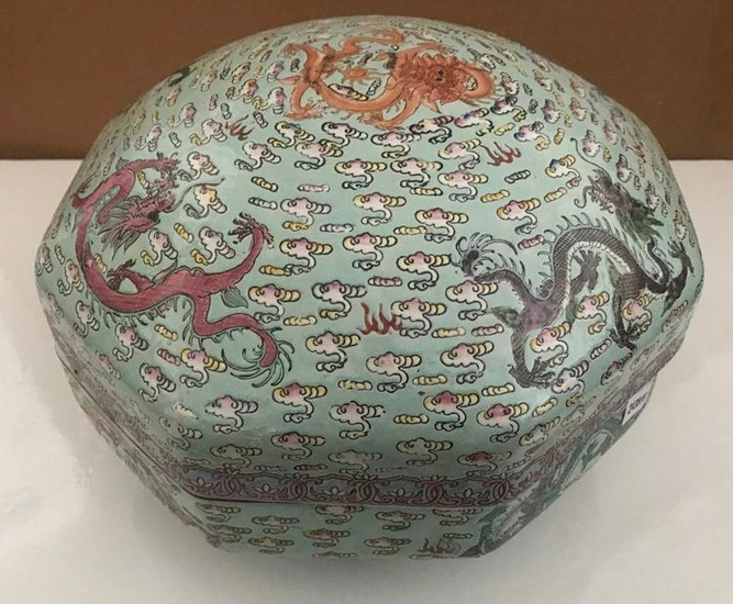Chinese Covered Porcelain Jar
