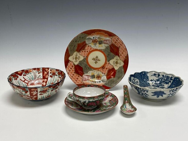 Chinese and Japanese Porcelain Group Lot