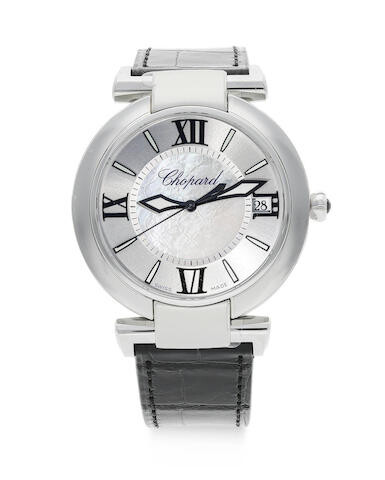 Chopard | Imperiale, A New Old Stock Stainless Steel Wristwatch with Mother-of-pearl Dial and Date, Circa 2019