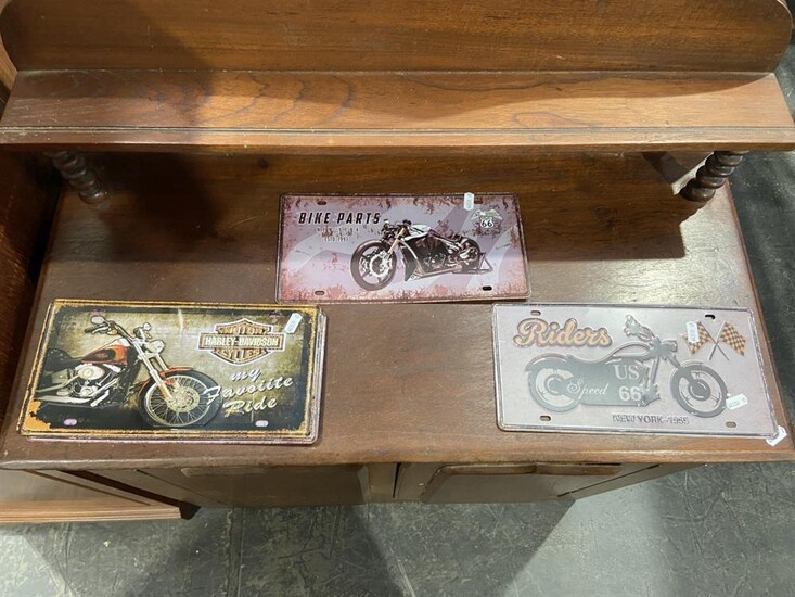 Collection of Tin Holden Signs (3)