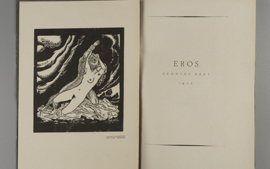 Eros. Monatshefte für erotische Kunst. 1920. Heft 10. Wien:...