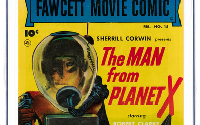 Fawcett Movie Comic #15 The Man from Planet X...