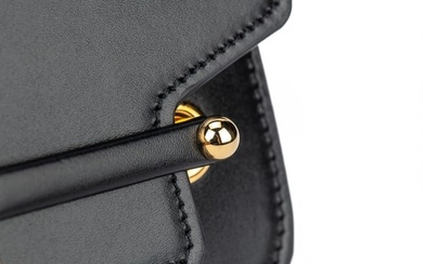 Fendi Shoulder Bag Black Leather New
