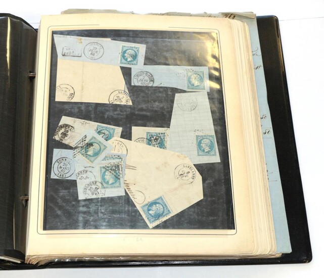 France Specialist Stamps and Postal History Album. 1863 - 1873...