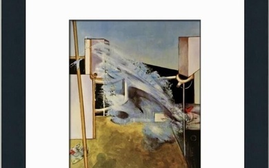 Francis Bacon Jet of Water Custom Framed Print