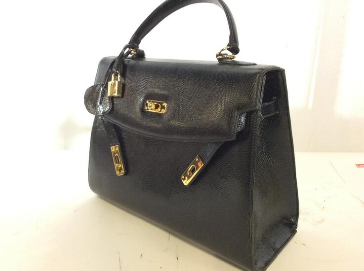 Genuine Leather MUSKA Handbag, Milano