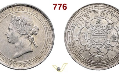 HONG KONG - VITTORIA (1837-1901) Dollaro 1868 KM. 10 Dav....