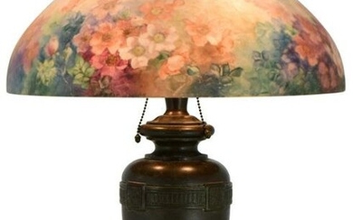 Handel "Floral" & "Butterfly" Table Lamp