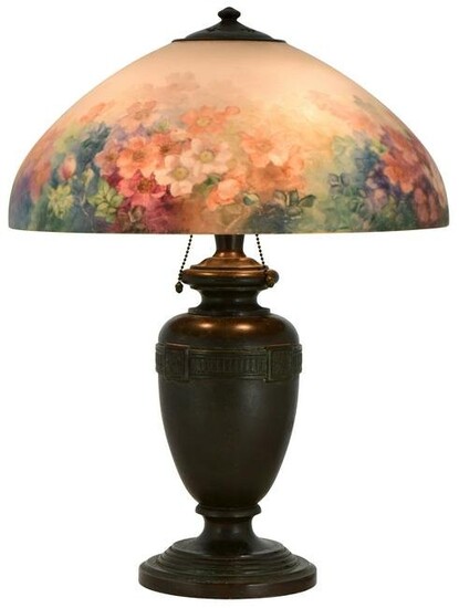Handel "Floral" & "Butterfly" Table Lamp
