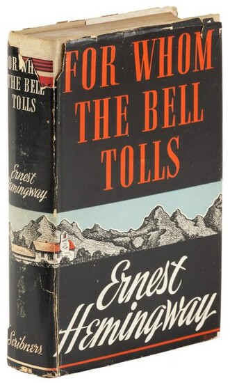 Hemingway For Whom the Bell Tolls, 1st Ed.