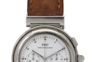 SOLD. IWC: A gentleman's wristwatch of steel. Model Da Vinci, ref. IW3728. Quartz movement with mechanical chronograph and date. 1990s. – Bruun Rasmussen Auctioneers of Fine Art