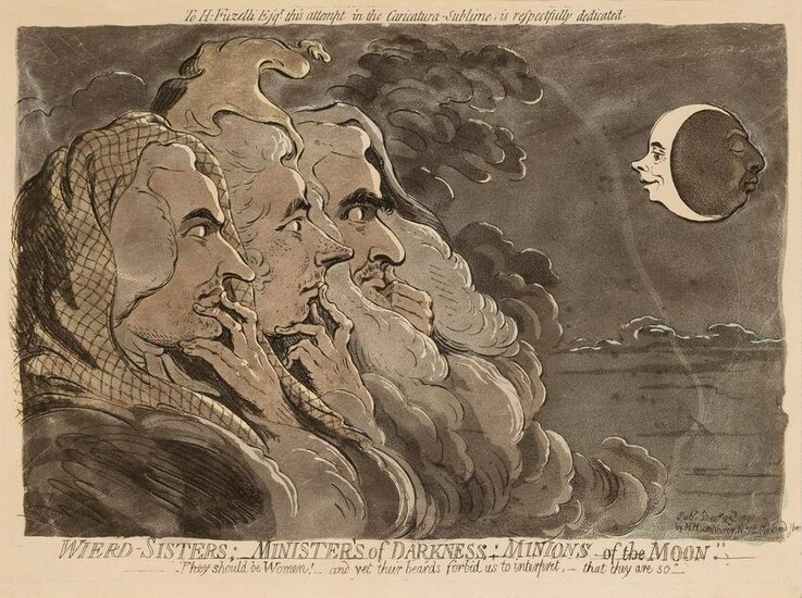 James Gillray WIERD-SISTERS MINISTERS OF DARKNESS
