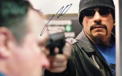 John Travolta Signed Autographed 11X14 Photo Taking of Pelham 123 BAS