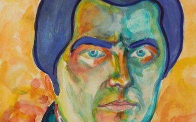 Kazimir Malevich Attr.: Self Portrait.