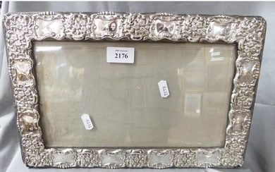 Large Birmingham Silver Mounted Photo Frame, approx 36 x 24c...