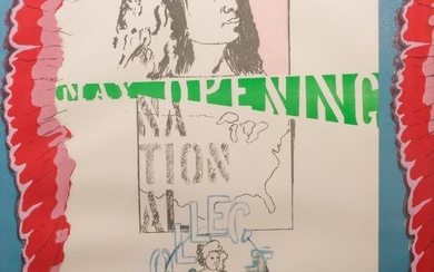 Larry Rivers, Poster for Smithsonian Museum, 1968
