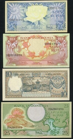 Late 1950s Indonesian Notes