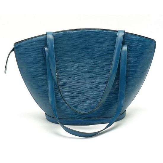 Louis Vuitton Epi Saint Jacques Blue Bag.