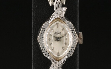 Lucien Piccard 14K Wristwatch with Diamond Accents