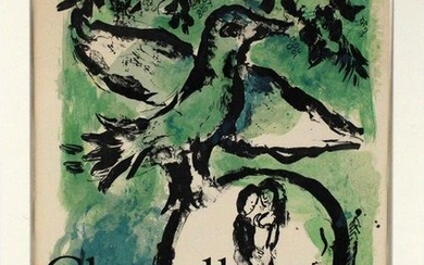 Marc Chagall Exhibition Poster, Galerie Maeght