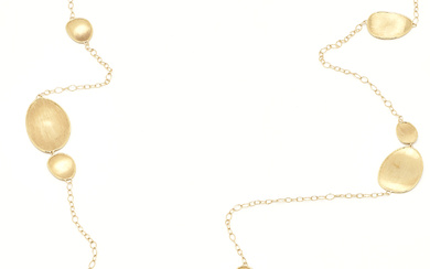 Marco Bicego Lunaria Collection 18K Yellow Gold Bead Necklace