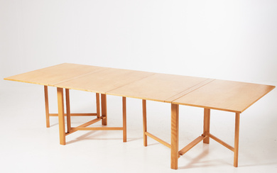 “Maria Flap”, a masur birch percussion table, for Dux, designed in 1936.
