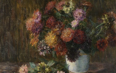 Marie-Louise BRESLAU (1856-1927) Fleurs dans... - Lot 76 - Daguerre