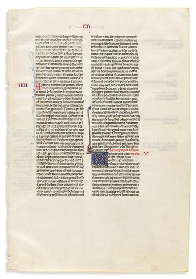 Medieval Manuscript and Early Printed Book Leaves.