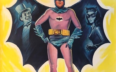 Movie Poster - HUGE! "Batman" 20th Century Fox - Very Fine+