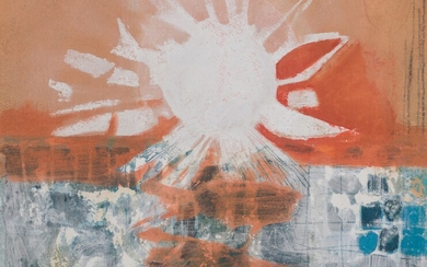 Paesggio col sole, 1975, BRUNO SAETTI © (Bologna , 1902 - Venezia, 1984)